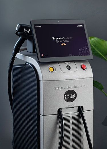 サボてんOnTheScrew I.C.E TITANIUM U24° Soprano Titanium Special Edition | Hair Removal Solution | Alma